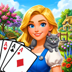 Flower Solitaire. Draw 1 or 3