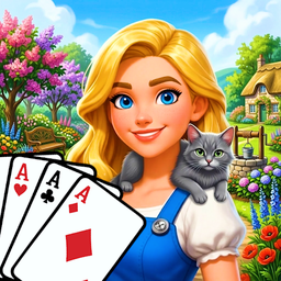 Flower Solitaire. Draw 1 or 3