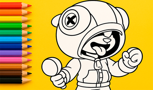 Epic Brawlers: Coloring Heroes