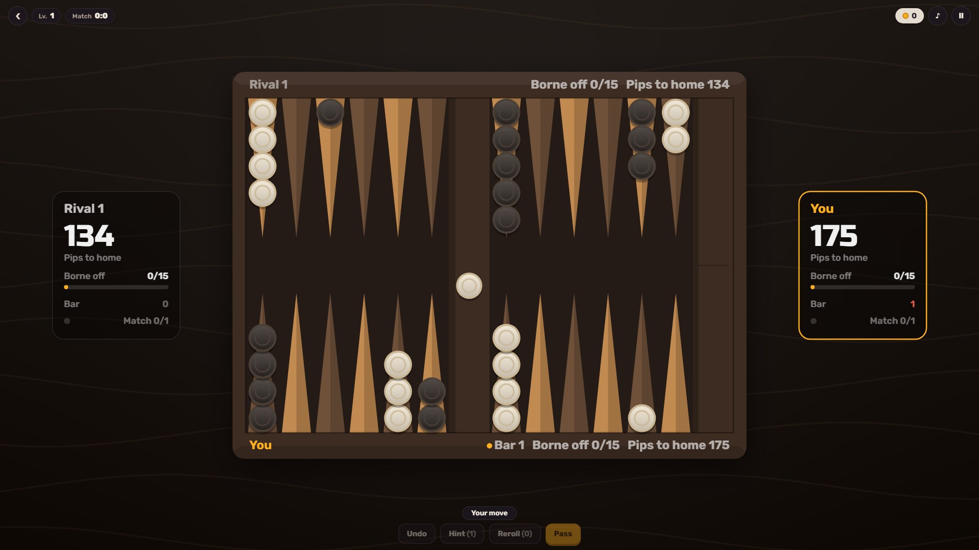 Master Backgammon screenshot