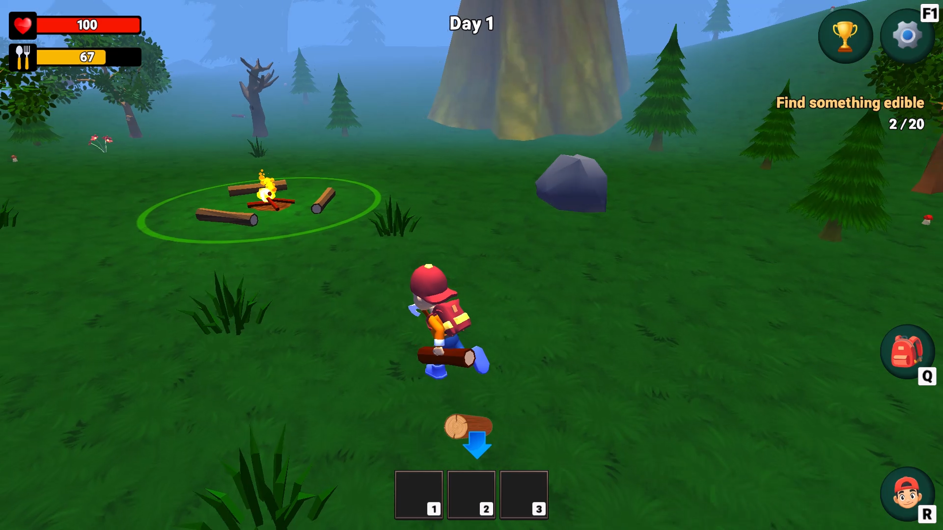 99 nights in the Forest: Camp Survival screenshot