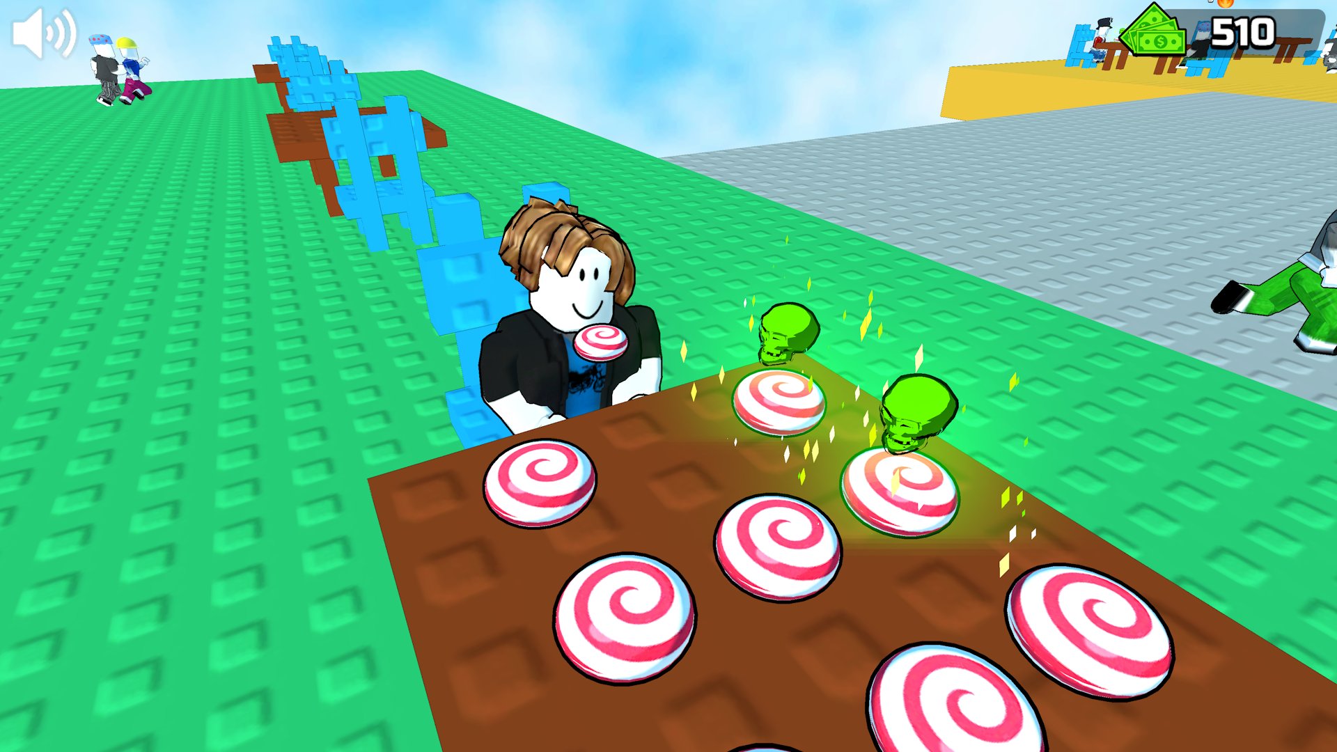 Roblox Poison Candy +1 Luck. screenshot