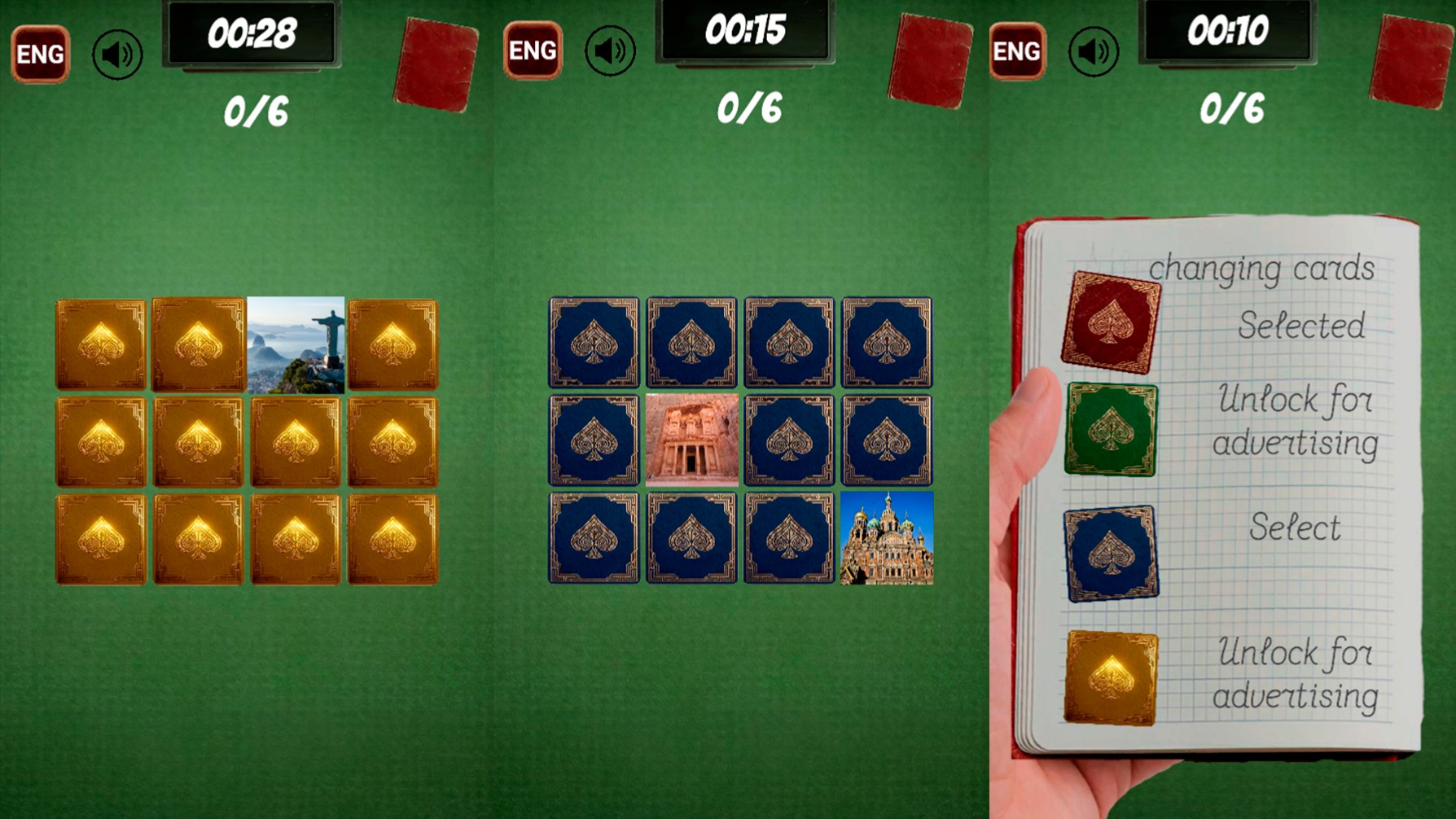Memo: Wonders of the World — screenshot 2