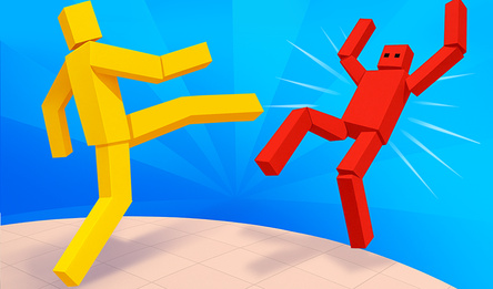 Ragdoll Battle Royale! Throw Down the Enemy!