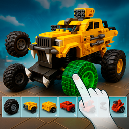 Blocky Cars: Битва Машин