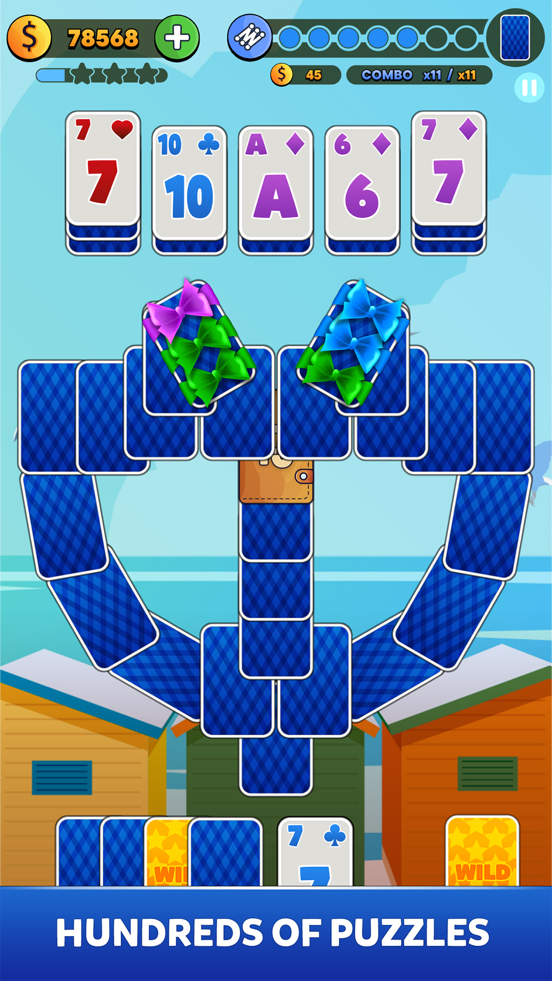 Solitaire Jazz Travel screenshot 4