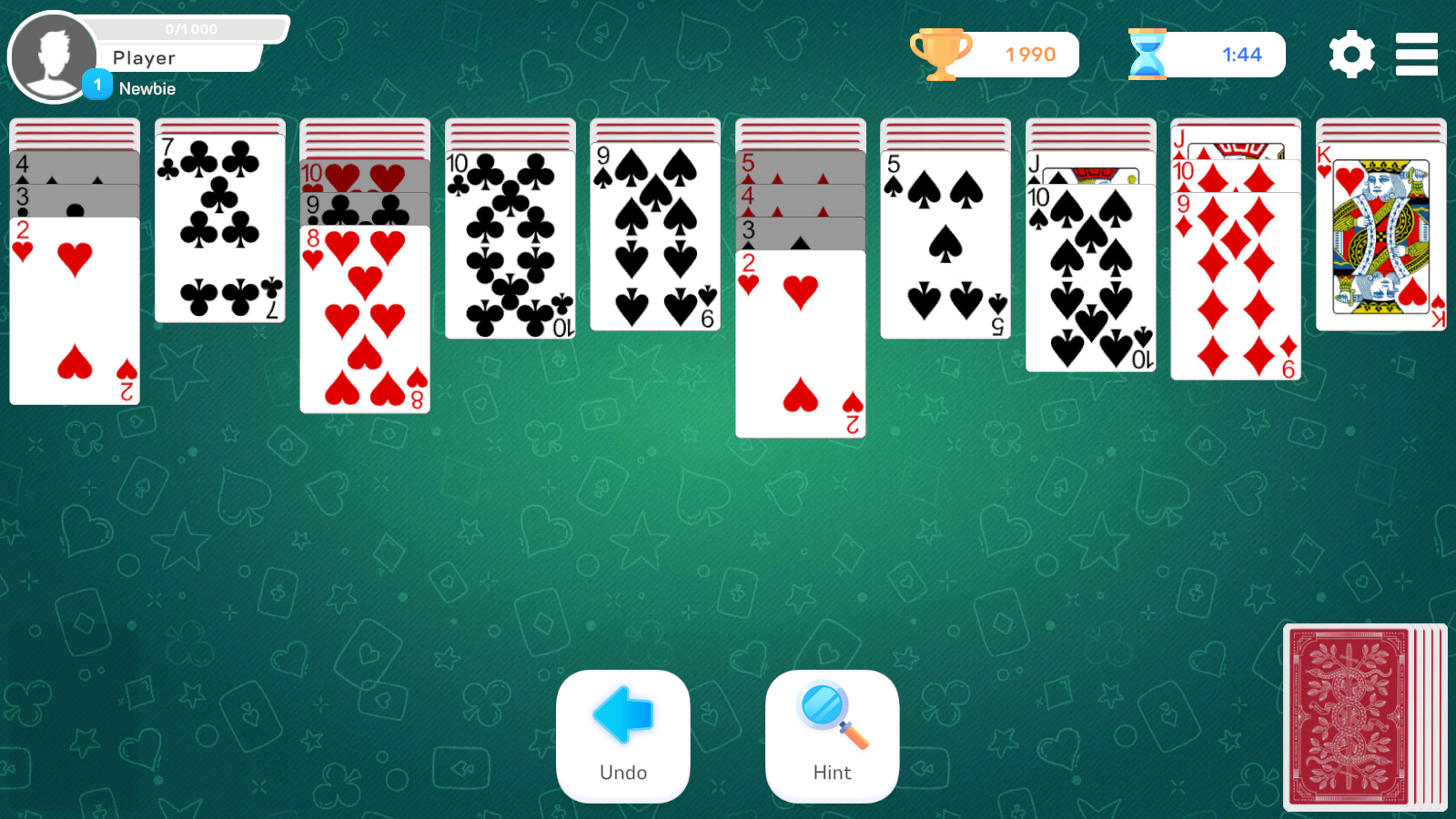 Best Solitaire Games: Spider screenshot