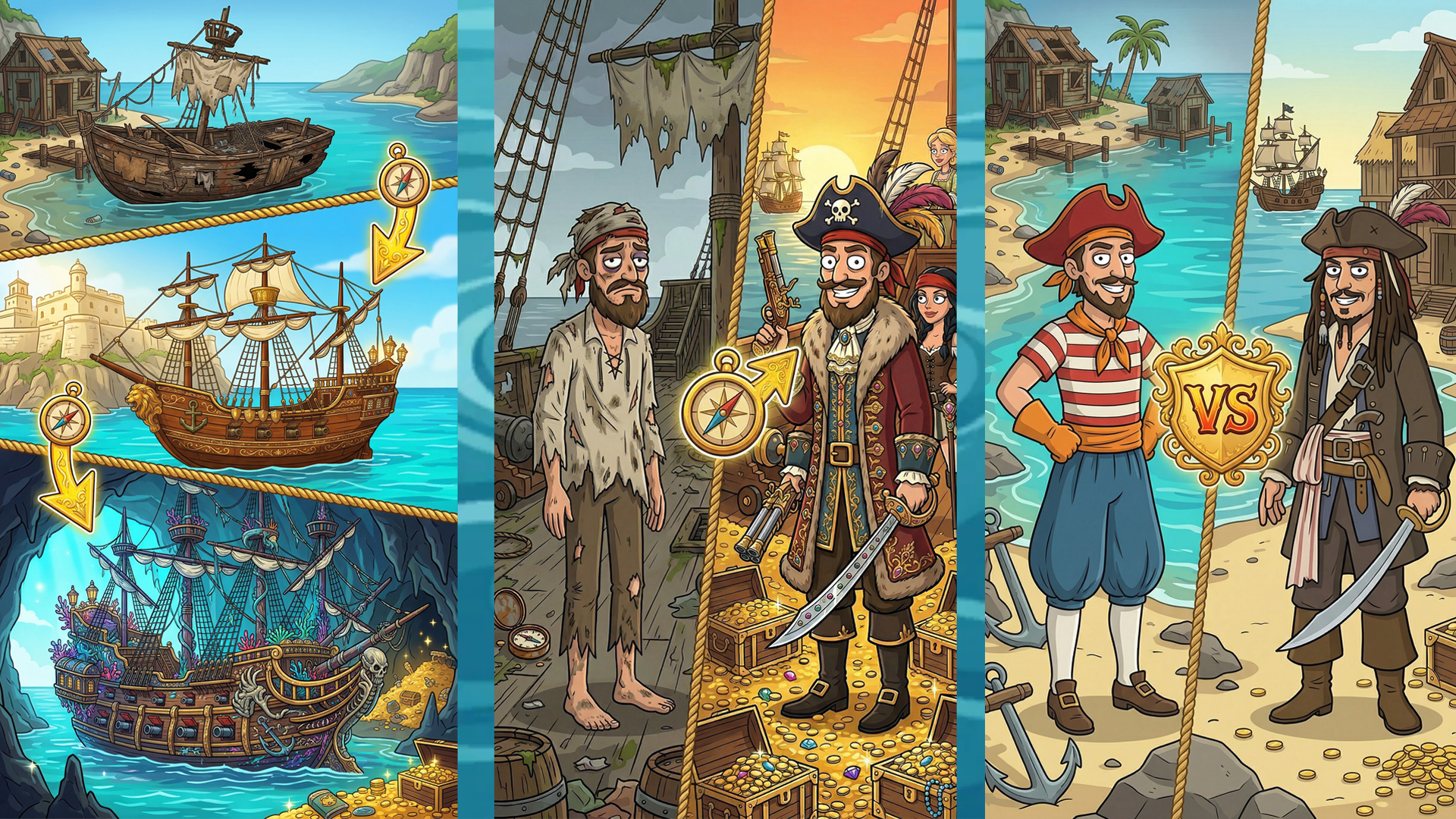 Pirate Simulator: Scourge of the Seas — screenshot 1