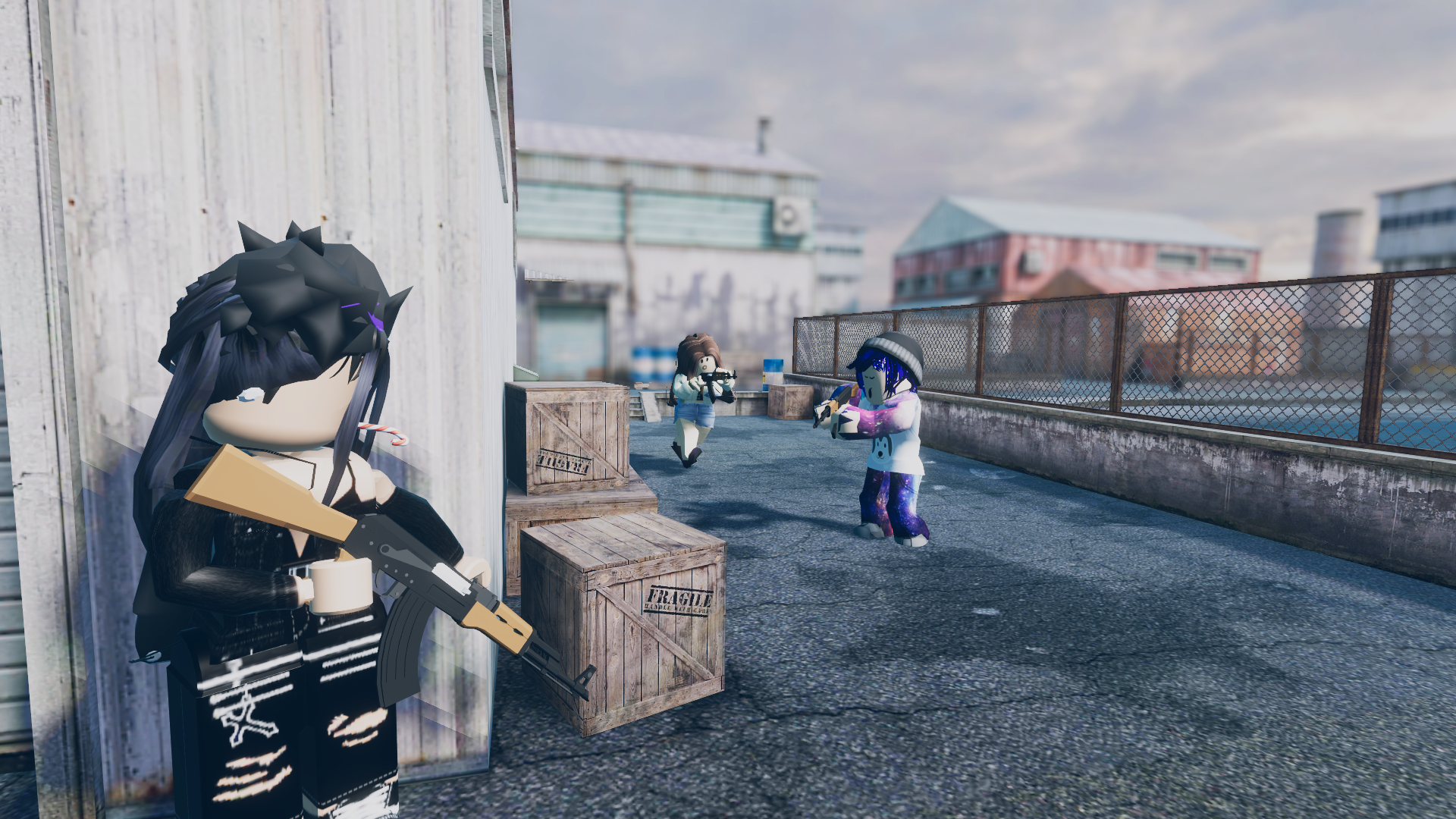 Gunfight Arena: Obby shooter screenshot