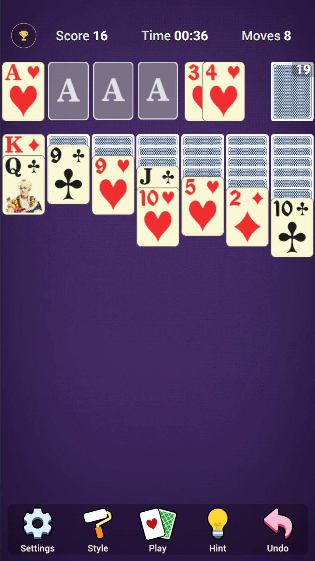 Solitaire Klondike - Classic Cards screenshot 6