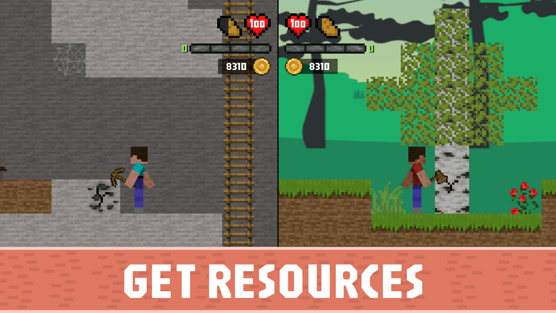 Mine Survival: Noob and Pro screenshot