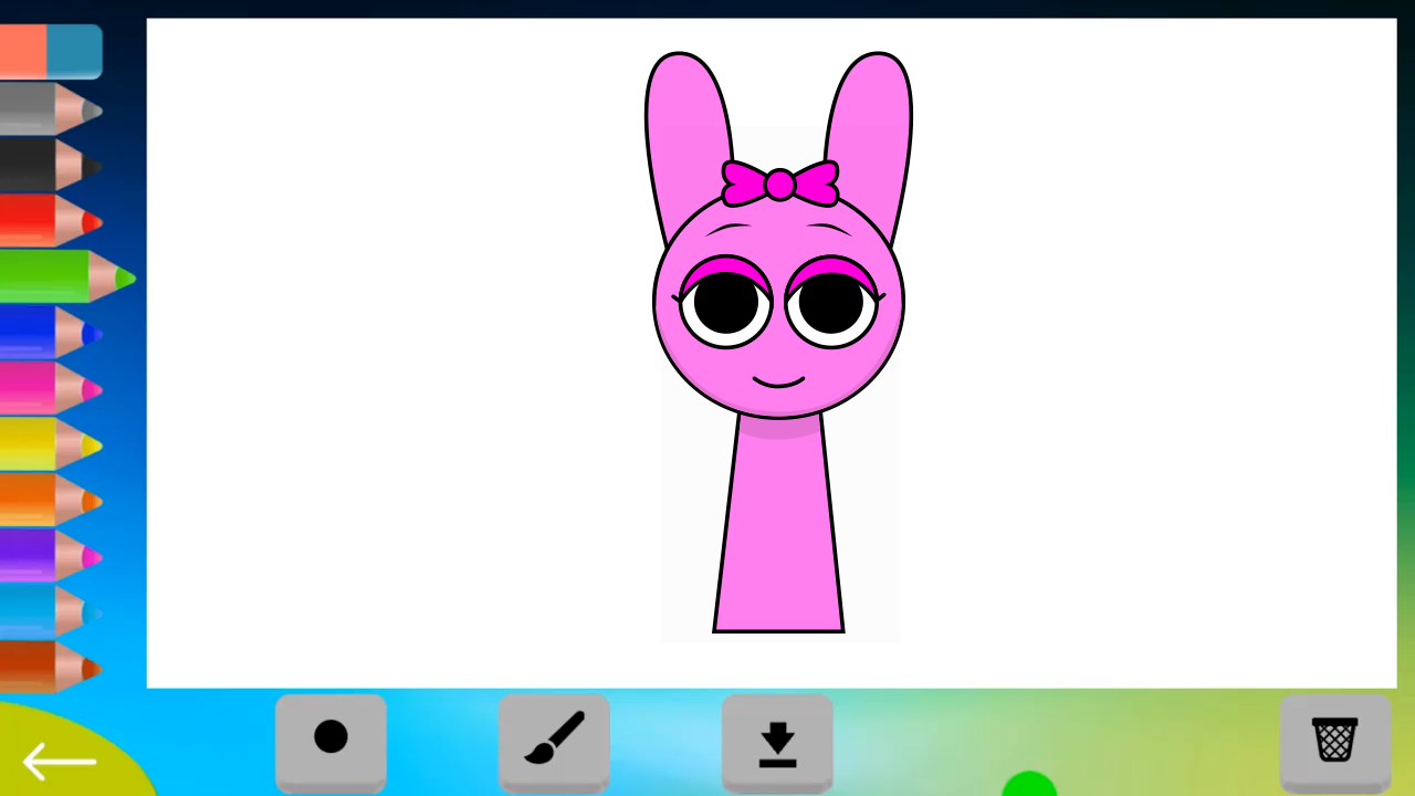 Sprunki Coloring Phase 1 screenshot