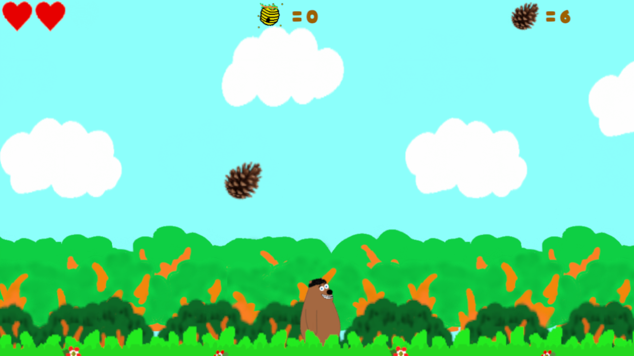 Мишка и шишки — screenshot 3