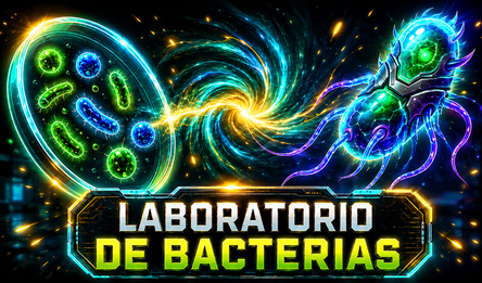 Laboratorio de bacterias