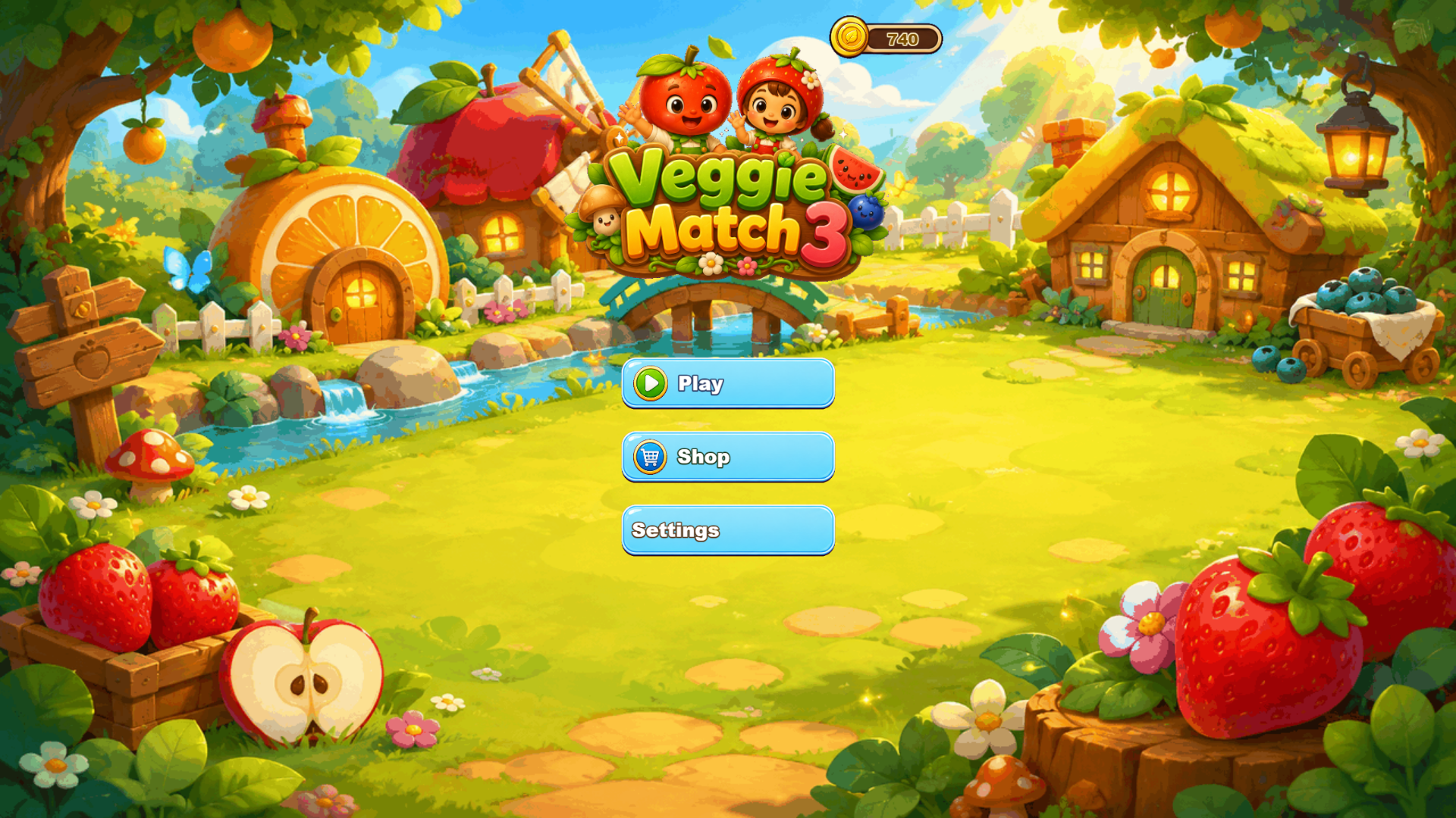 Veggie Match 3 — screenshot 3