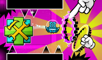 Geometry Dash UFO: Create your own level