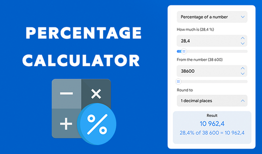 Percentage calculator