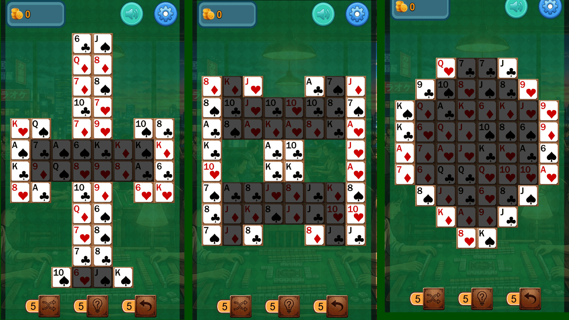 Карточный Маджонг — screenshot 2