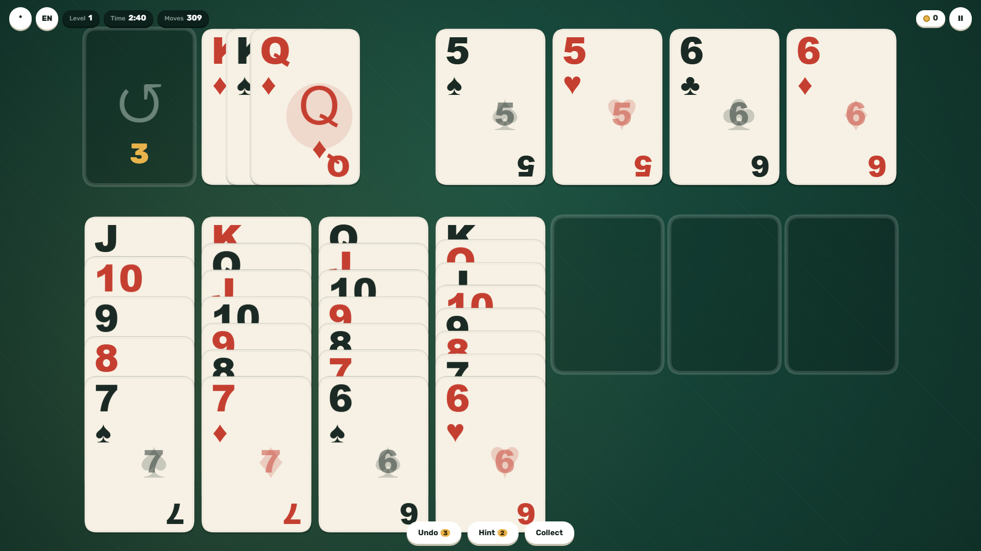 Klondike: Four Suits screenshot