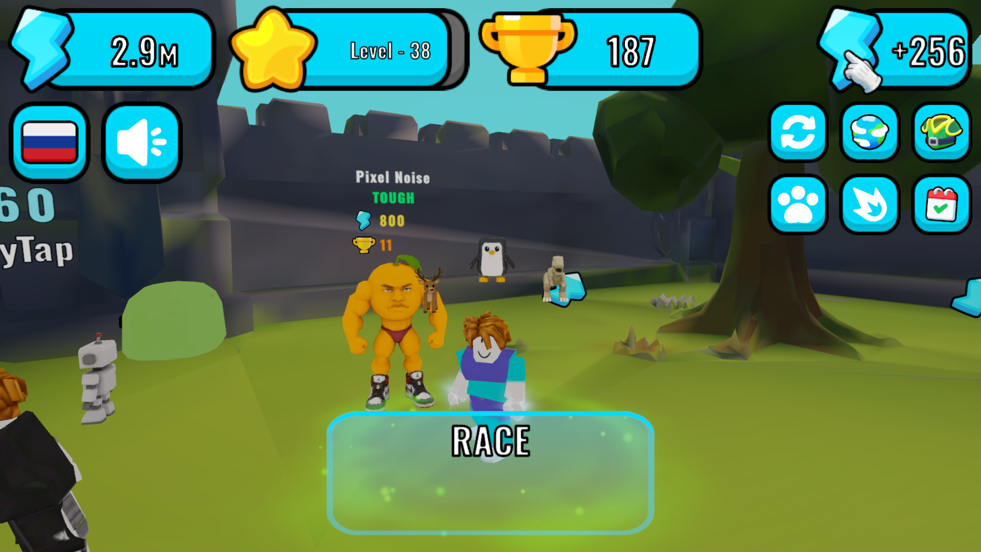 Obby: Race with Brainrots — screenshot 1