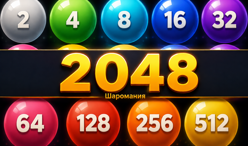 2048 Шаромания game cover