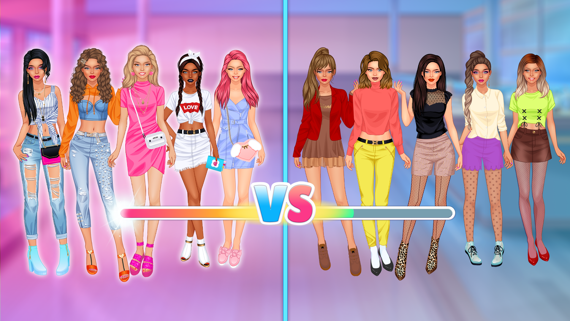 College Girls Team Makeover screenshot