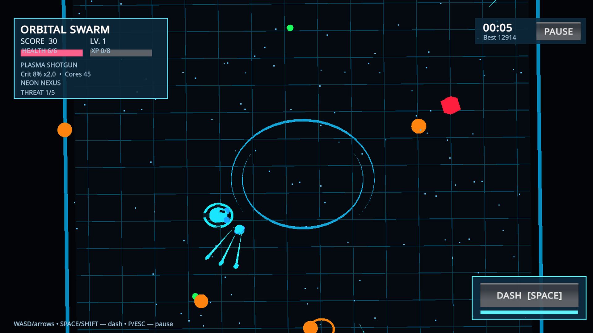 Orbital Swarm — screenshot 1