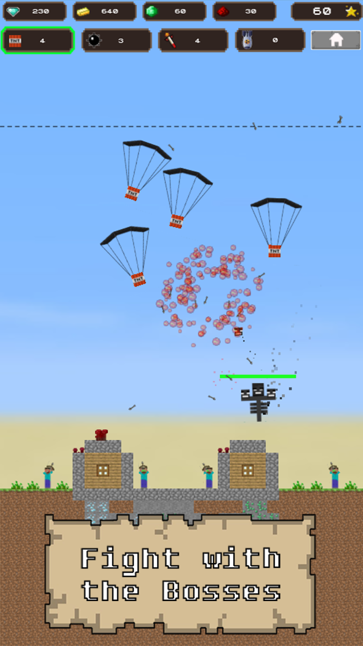 Mine Noob Fuse vs Herobrine Craft Block screenshot 8