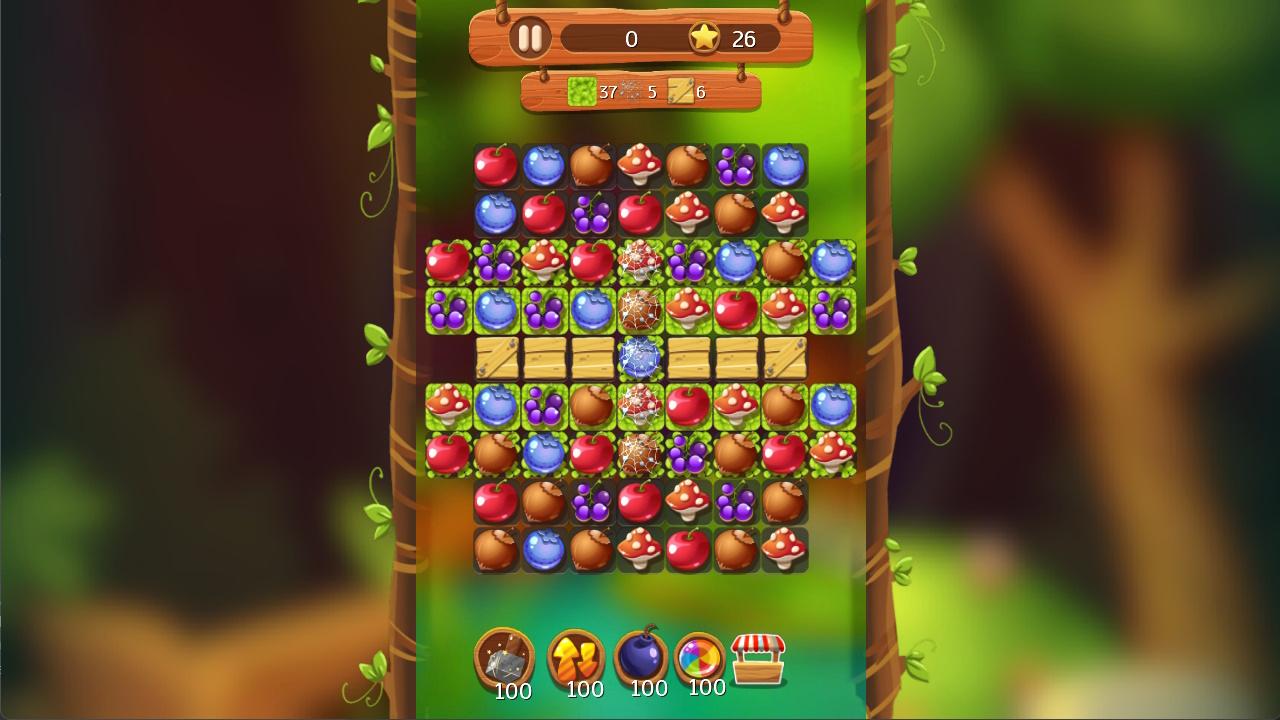 Mystery Forest Match 3 screenshot