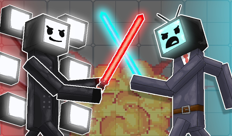 Sandbox Battles: TV Mens game cover