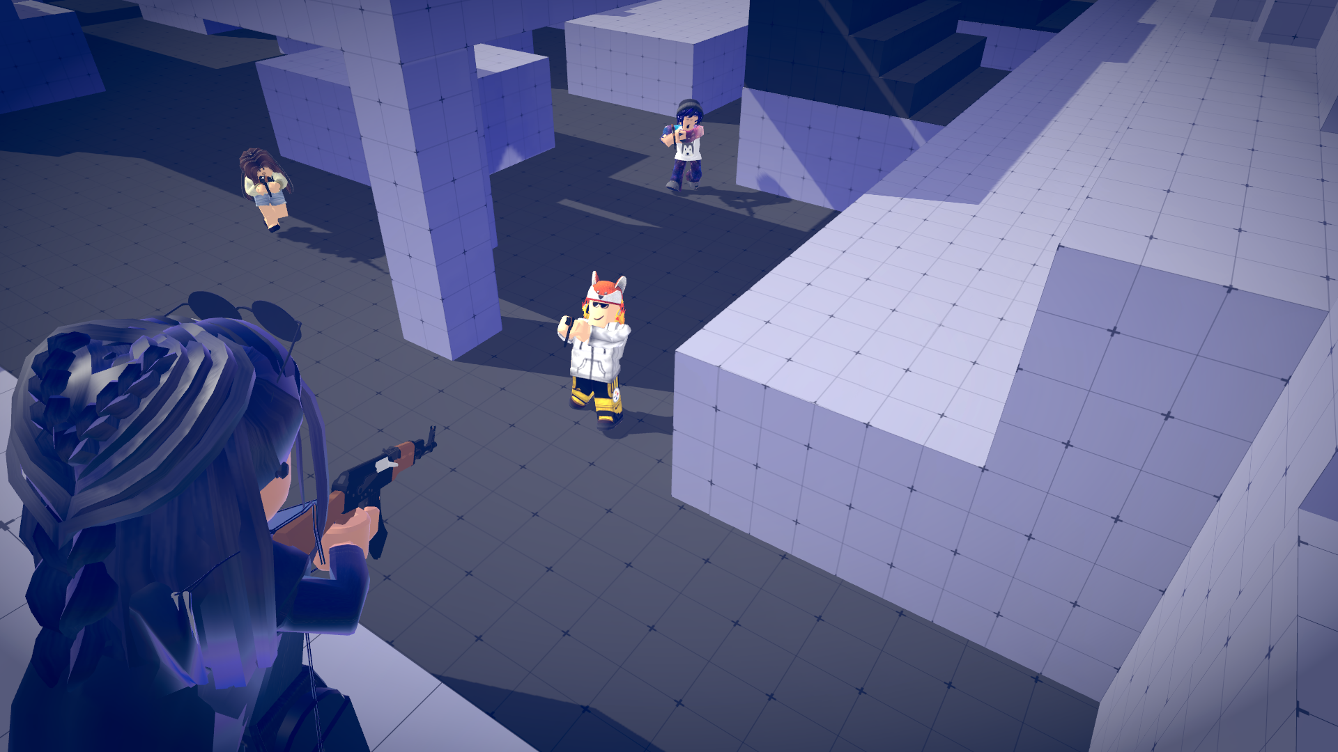 Gunfight Arena: Obby shooter screenshot