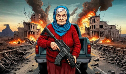 Granny with a machine-gun: Apocalypse