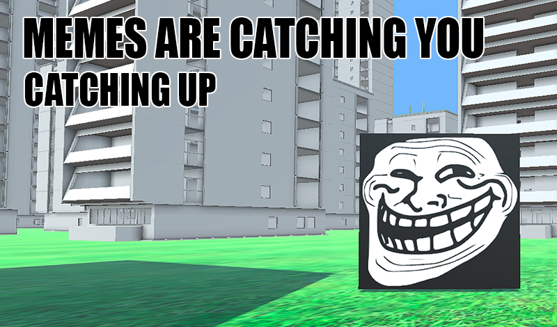 Memes are catching you - Catching up game cover