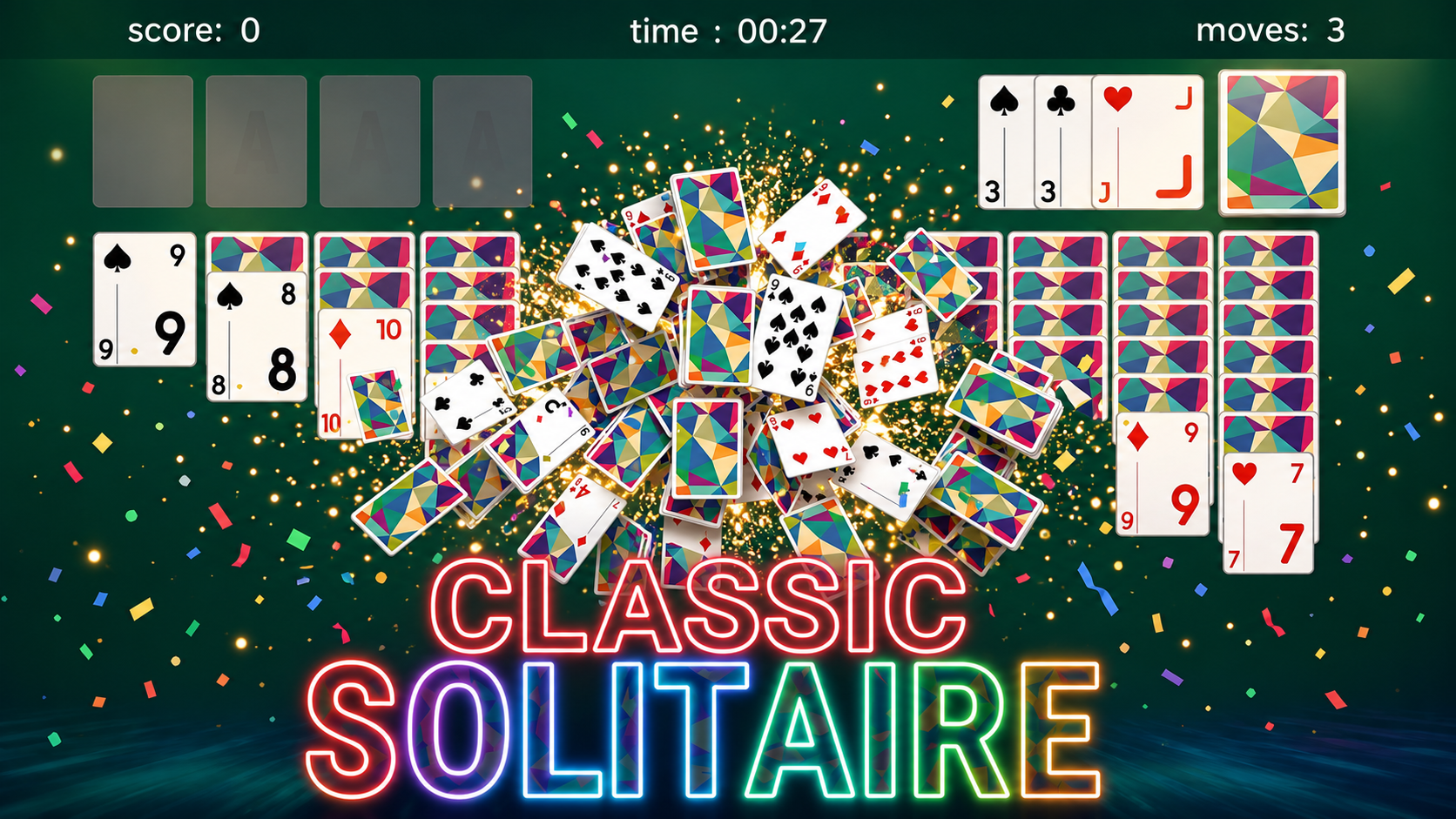 Klondike Solitaire game screenshot 1
