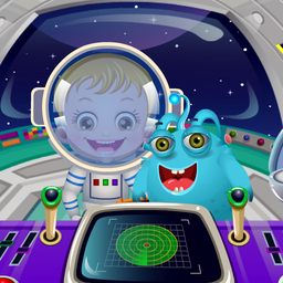 Baby Hazel Alien Friend