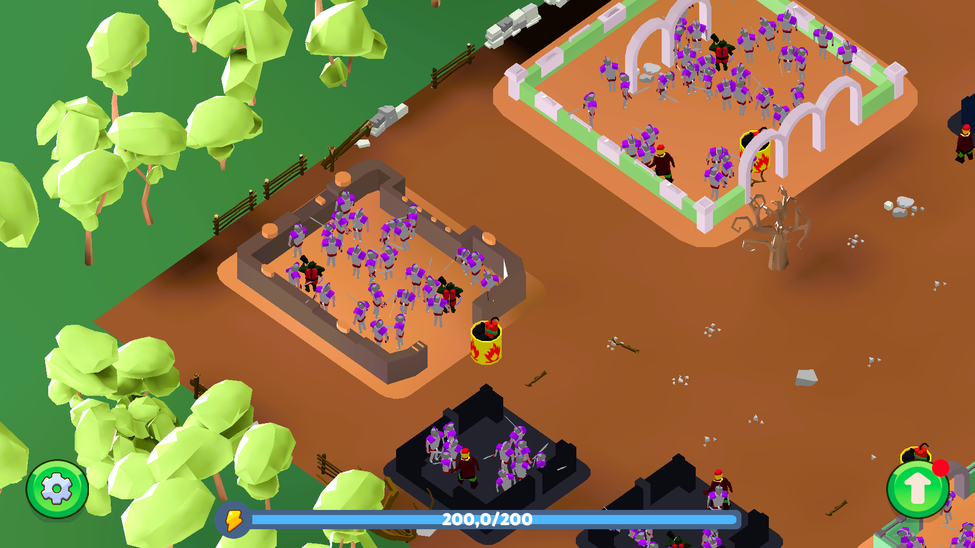 Idle Zombie Army: Skeleton War — screenshot 2
