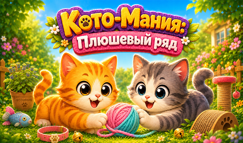 Кото-Мания: Плюшевый ряд game cover
