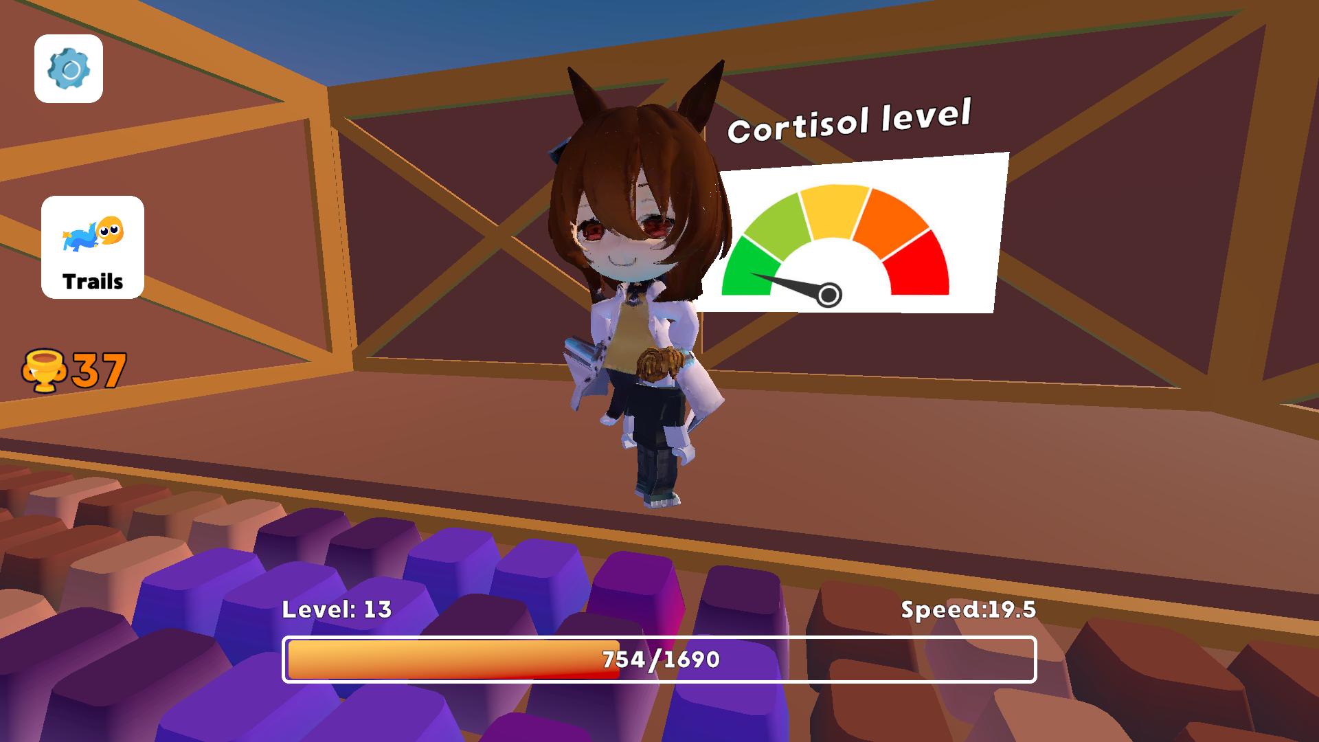 +1 Speed Keyboard Run! — screenshot 4