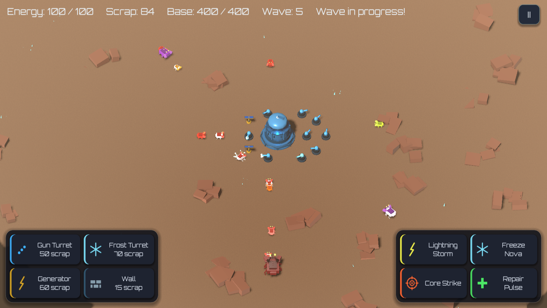 Crab Swarm Defense — screenshot 6