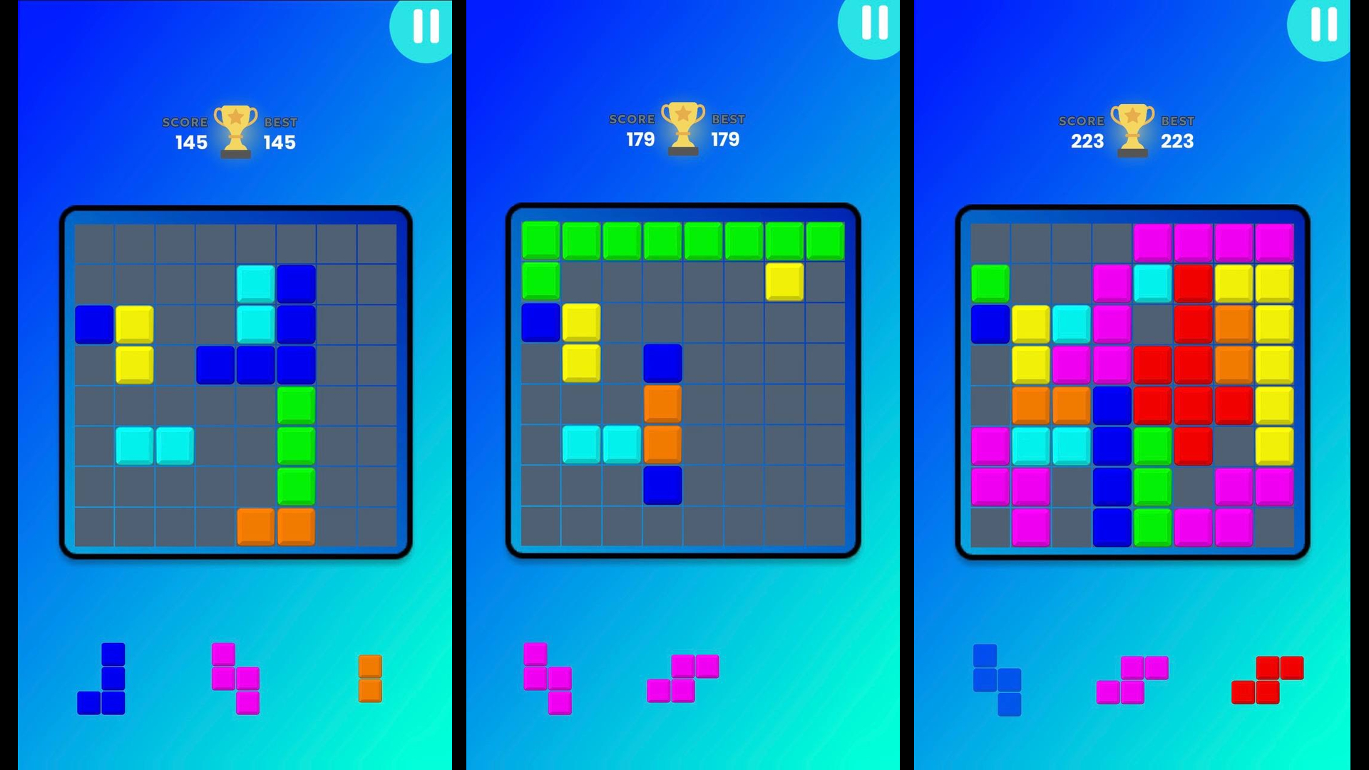 Block Puzzle: Cubes! — screenshot 2