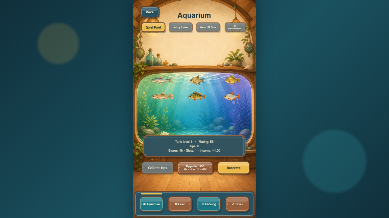 Fishing Cat: Dream Aquarium — screenshot 3