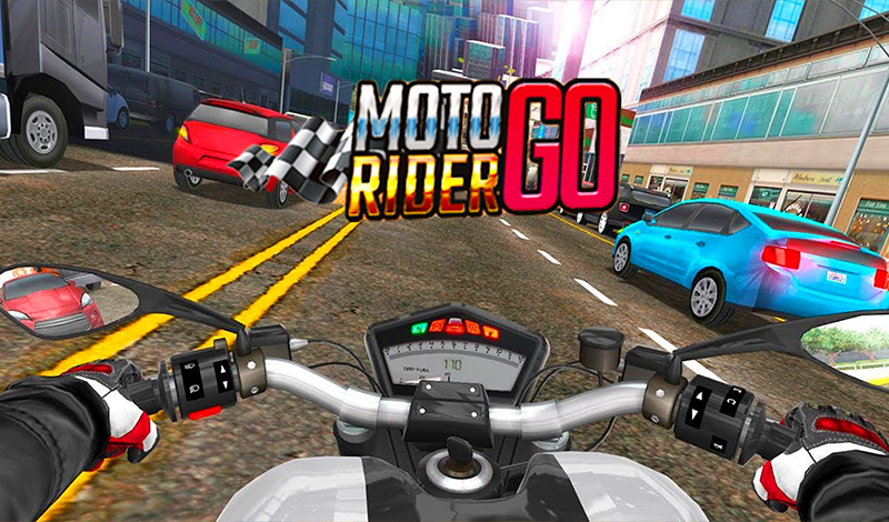Moto Rider GO game cover