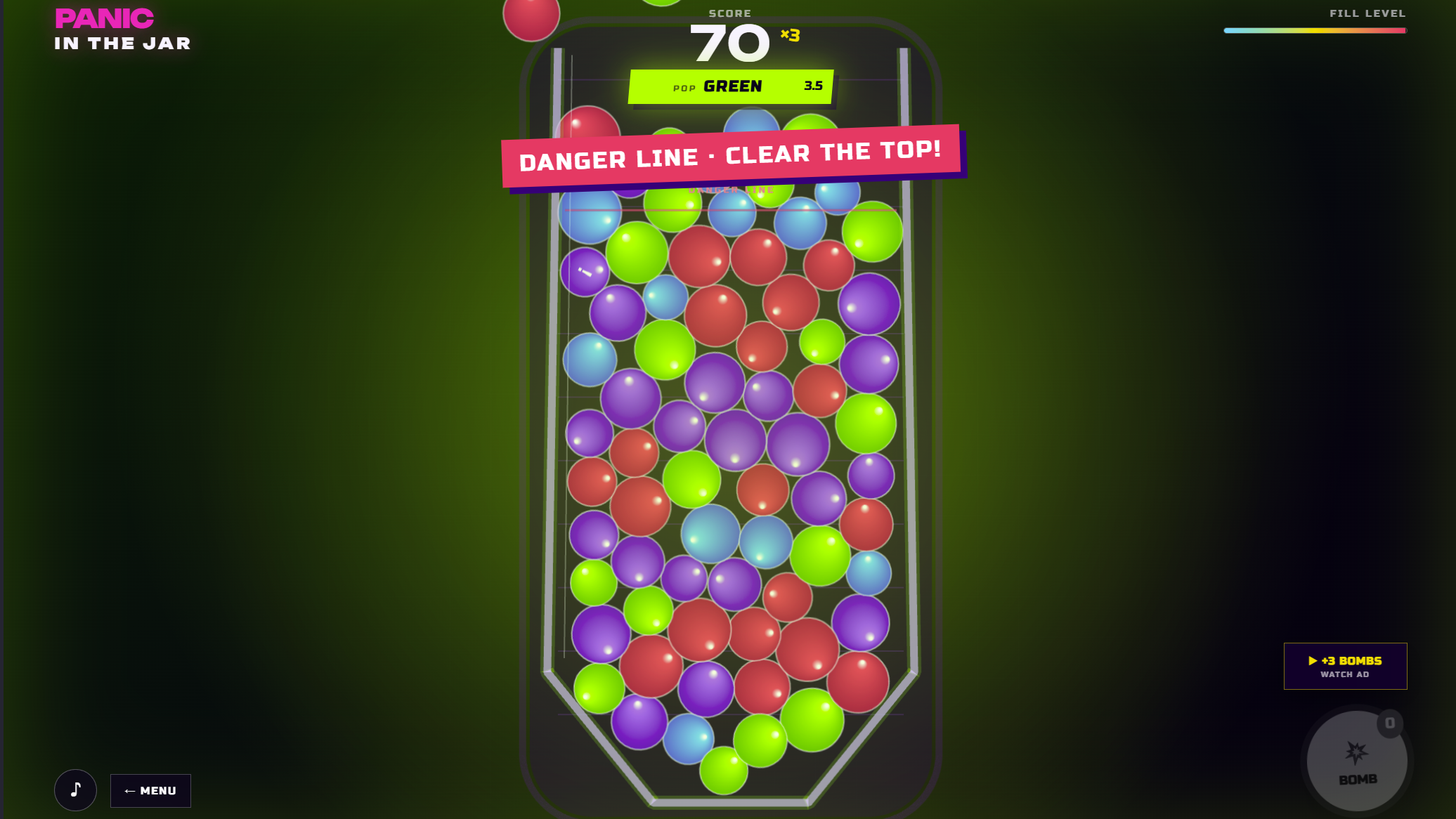 Panic in the Jar — screenshot 2