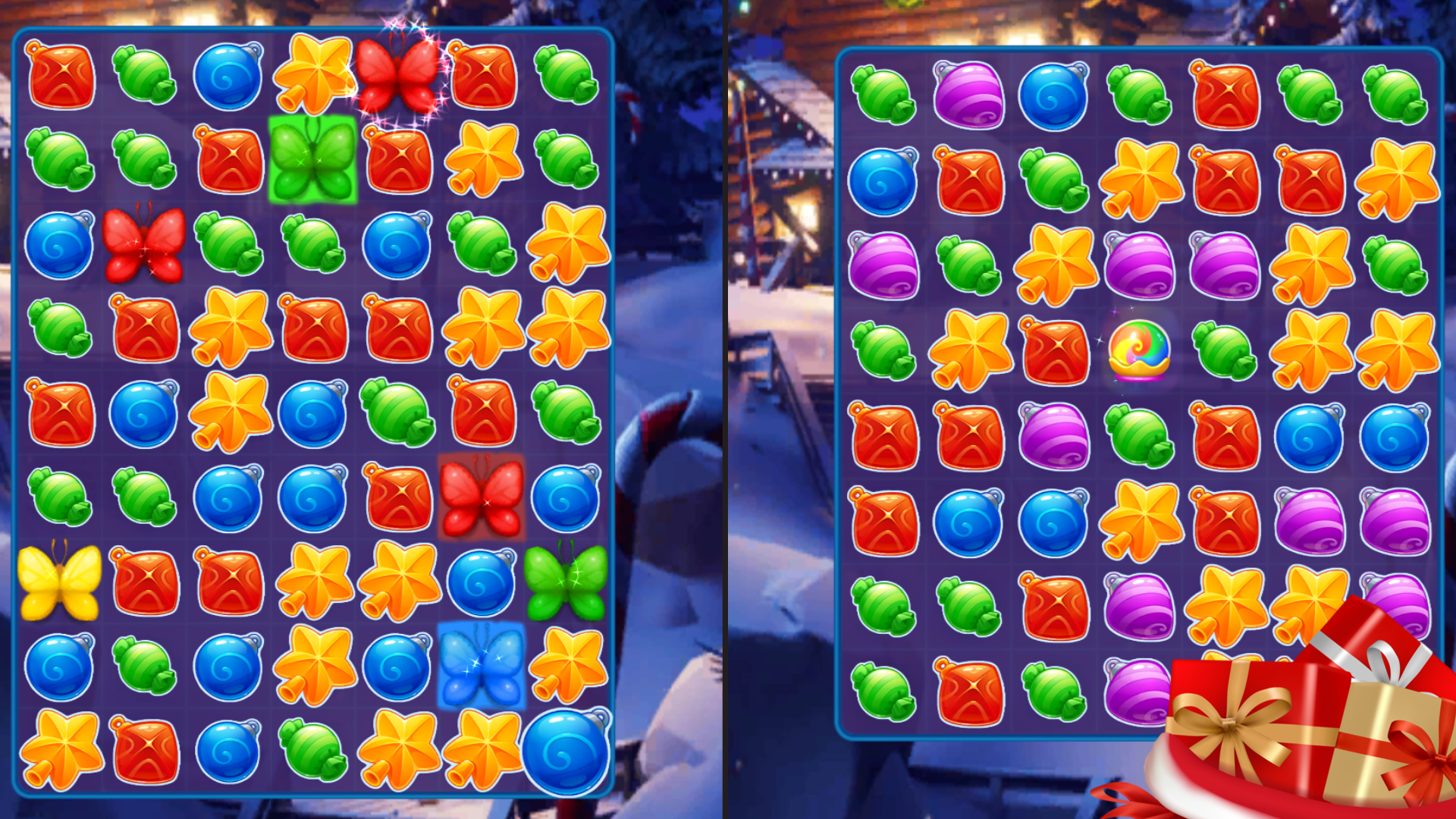 Christmas Match 3 screenshot