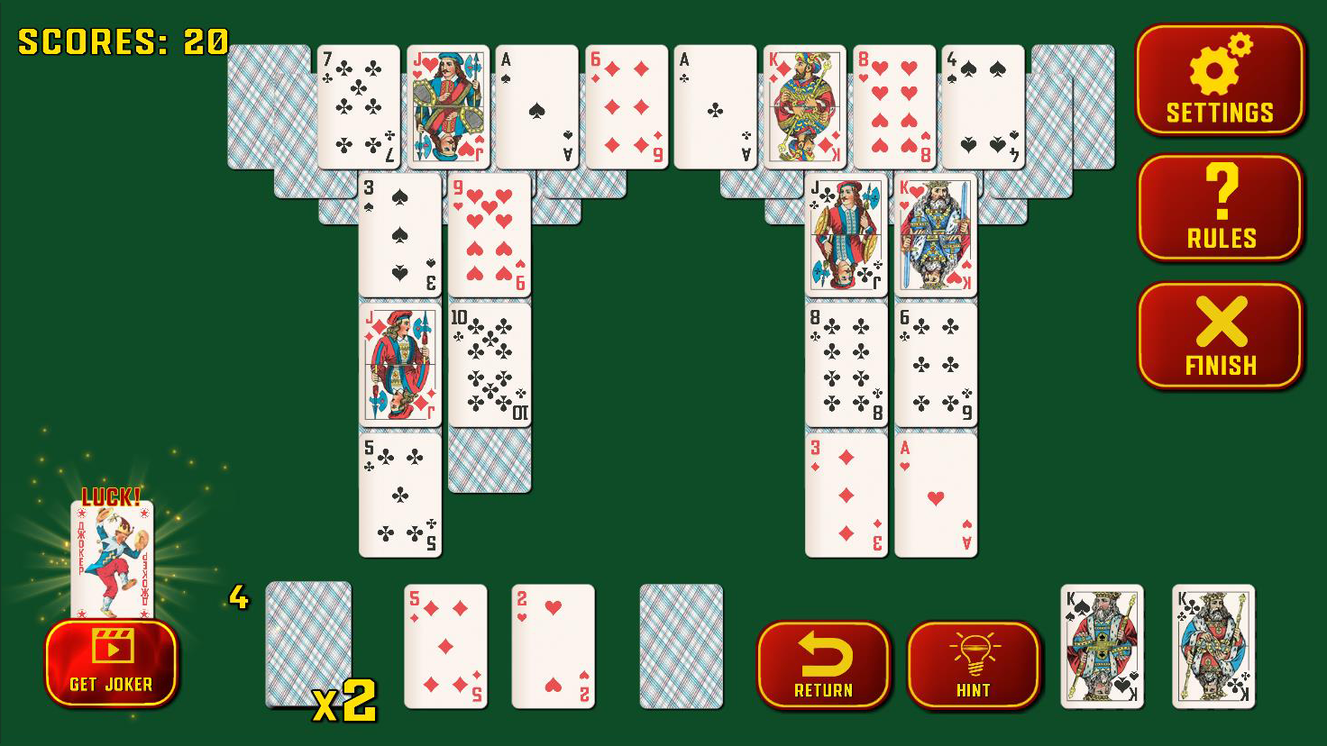 Solitaire Soviet screenshot
