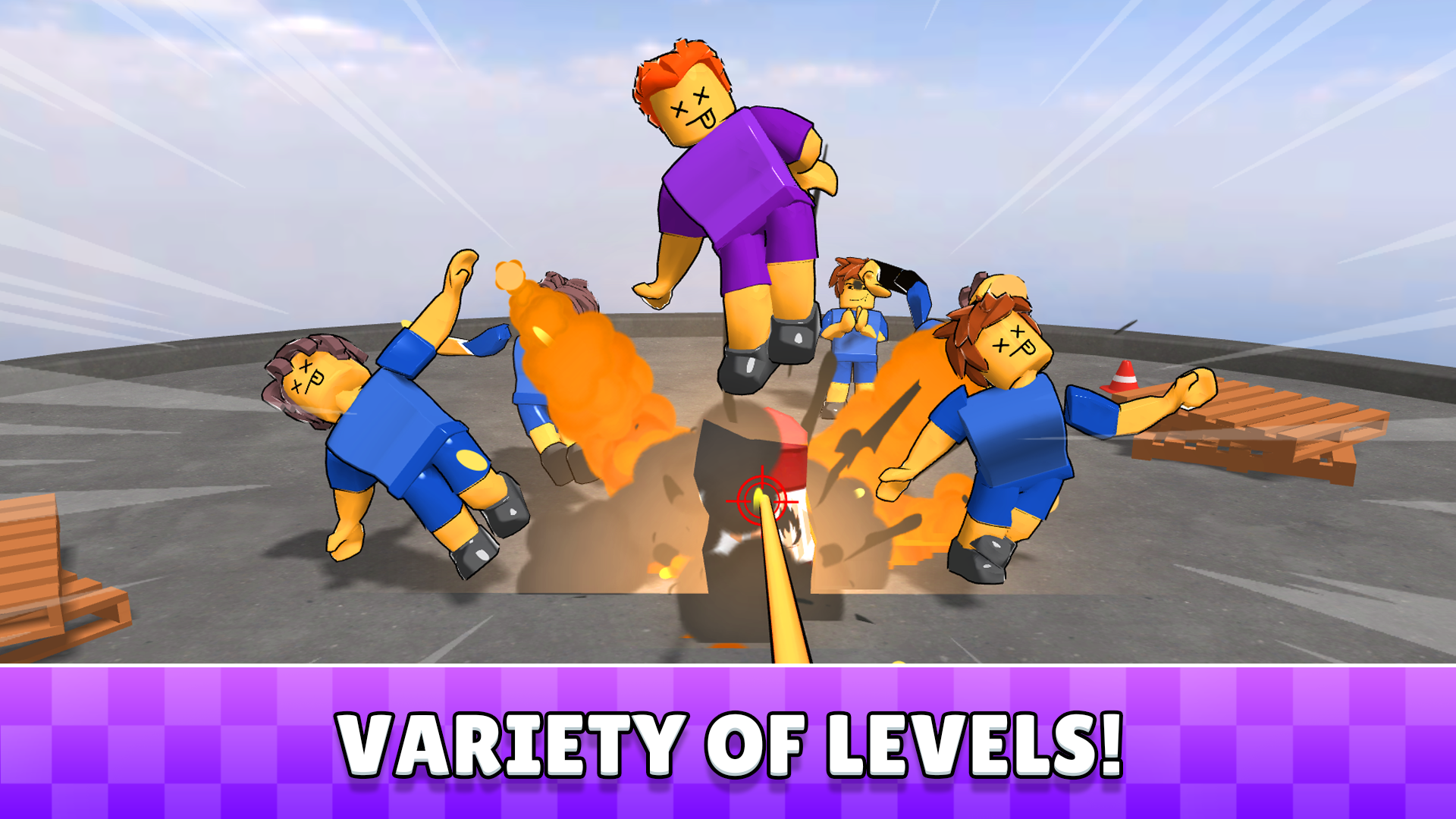 Super Punch! Defeat Noob in Playground Arena! screenshot