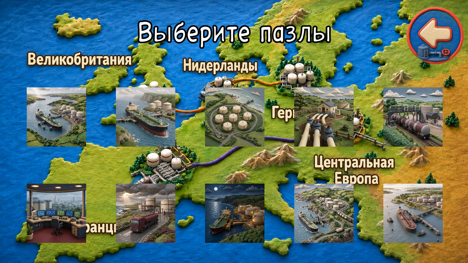 Нефтяной маршрут Европы — screenshot 2