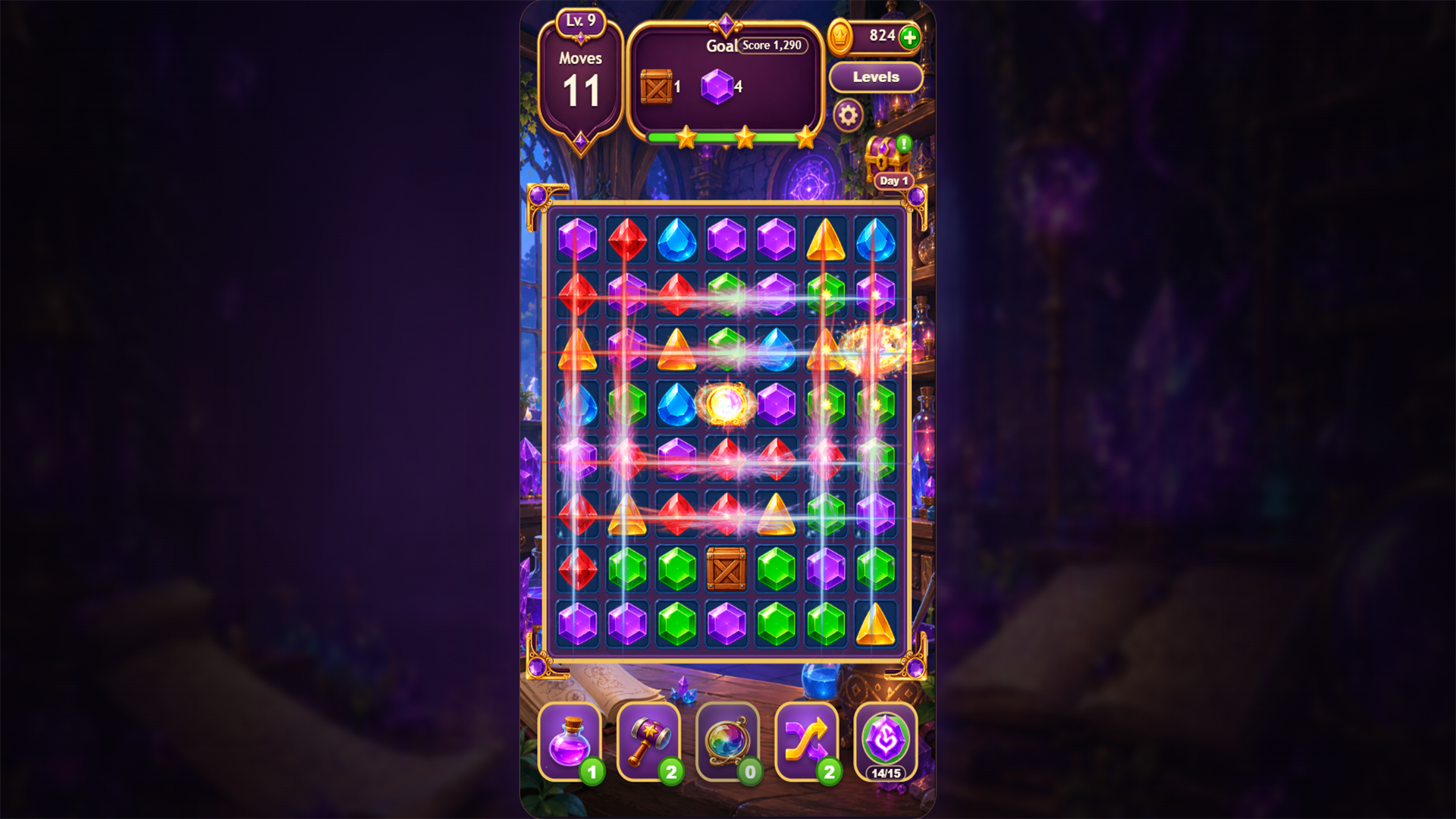 Crystal Alchemy — screenshot 2