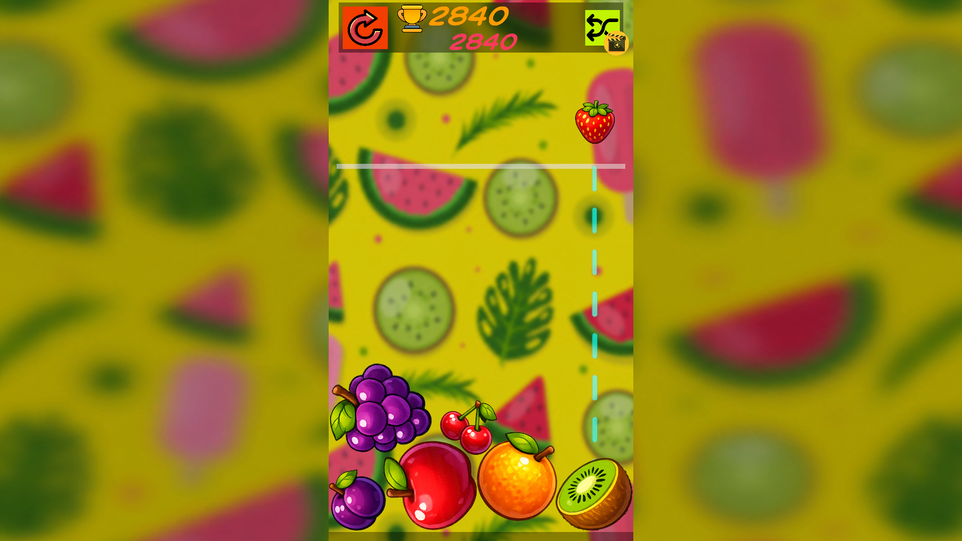 Слияние Фруктов: До Арбуза — screenshot 1