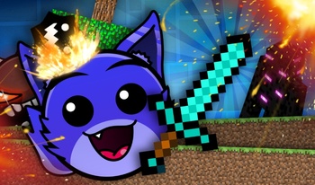 Mine vs Geometry Dash - Super Epic Sandbox